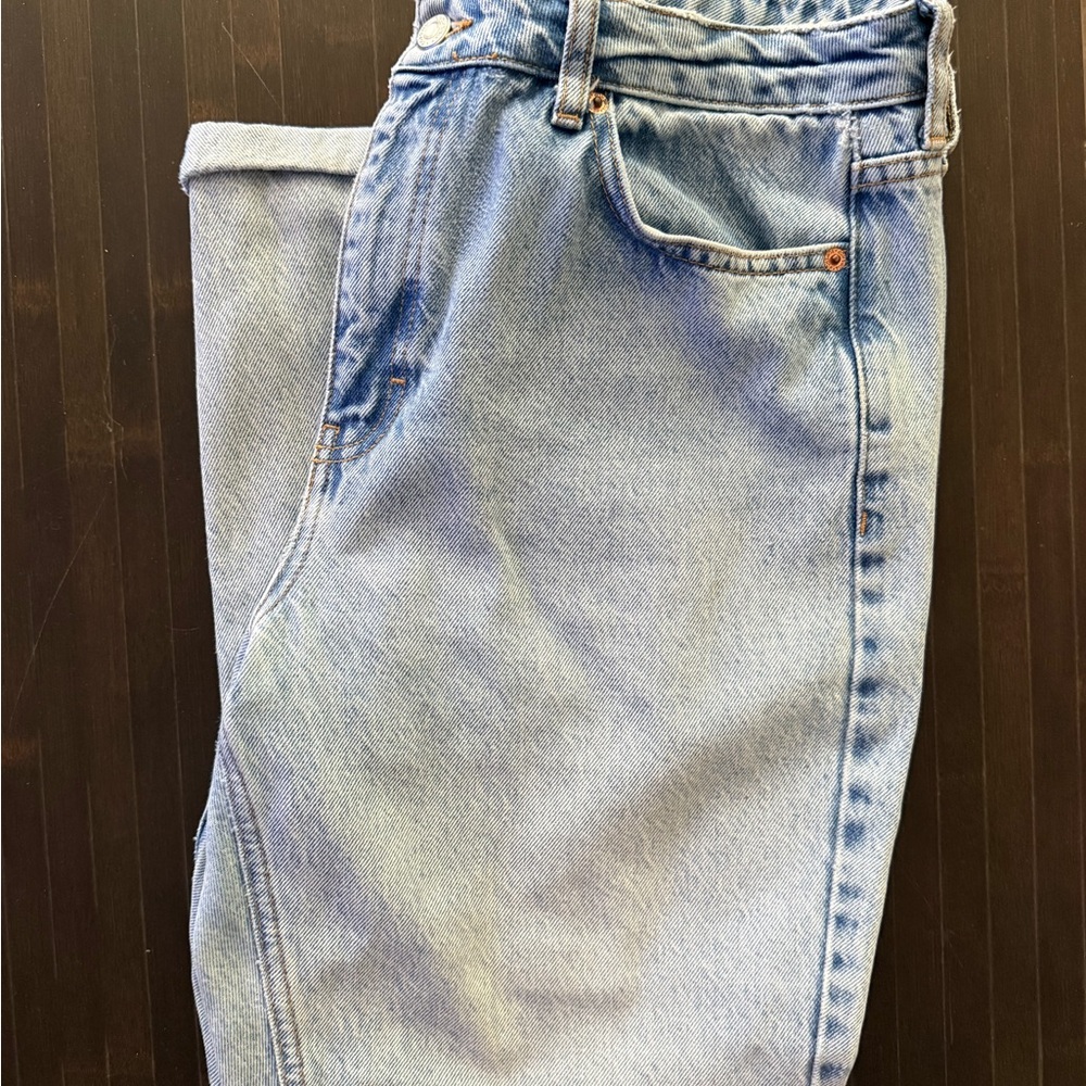 Topshop Girlfriend Denim Pants